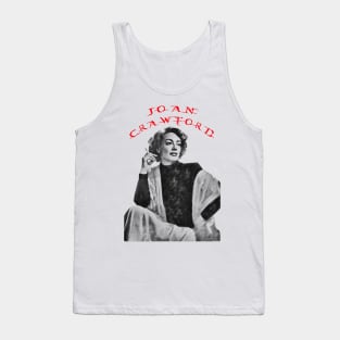 joan crawford visual art Tank Top